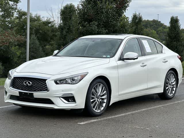 Used 2023 INFINITI Q50 Luxe w/ Cargo Package AWD/4WD image 1