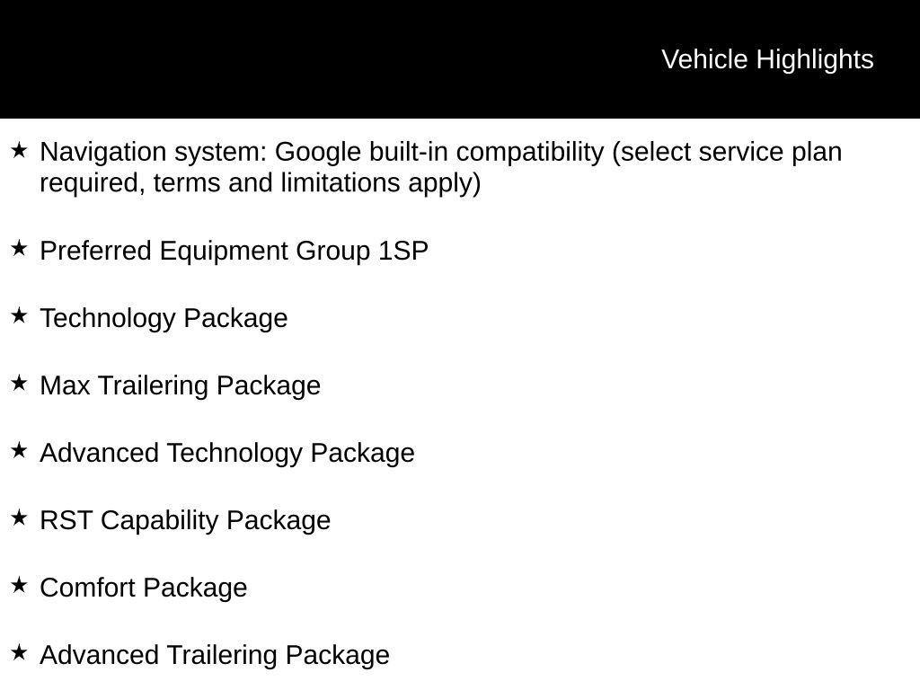 New 2026 Chevrolet Tahoe RST w/ Advanced Technology Package AWD/4WD image 3