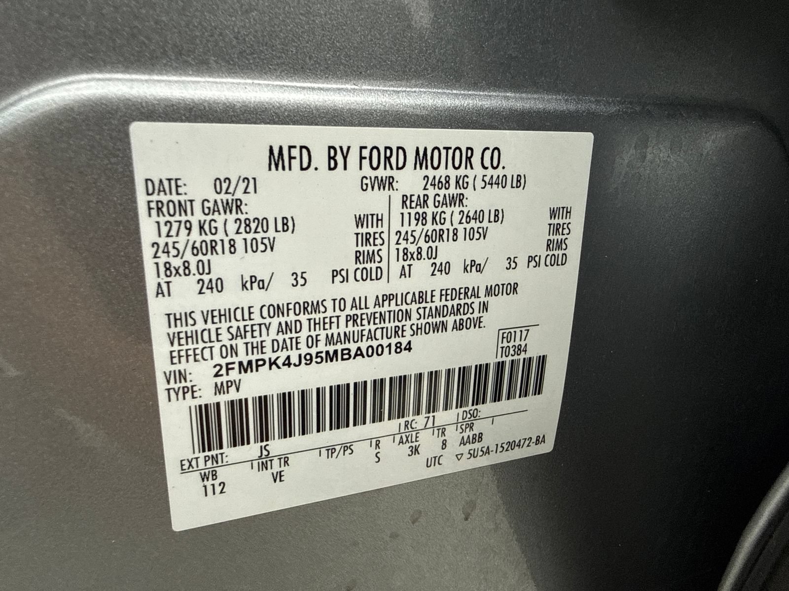 Used 2021 Ford Edge SEL AWD/4WD image 52