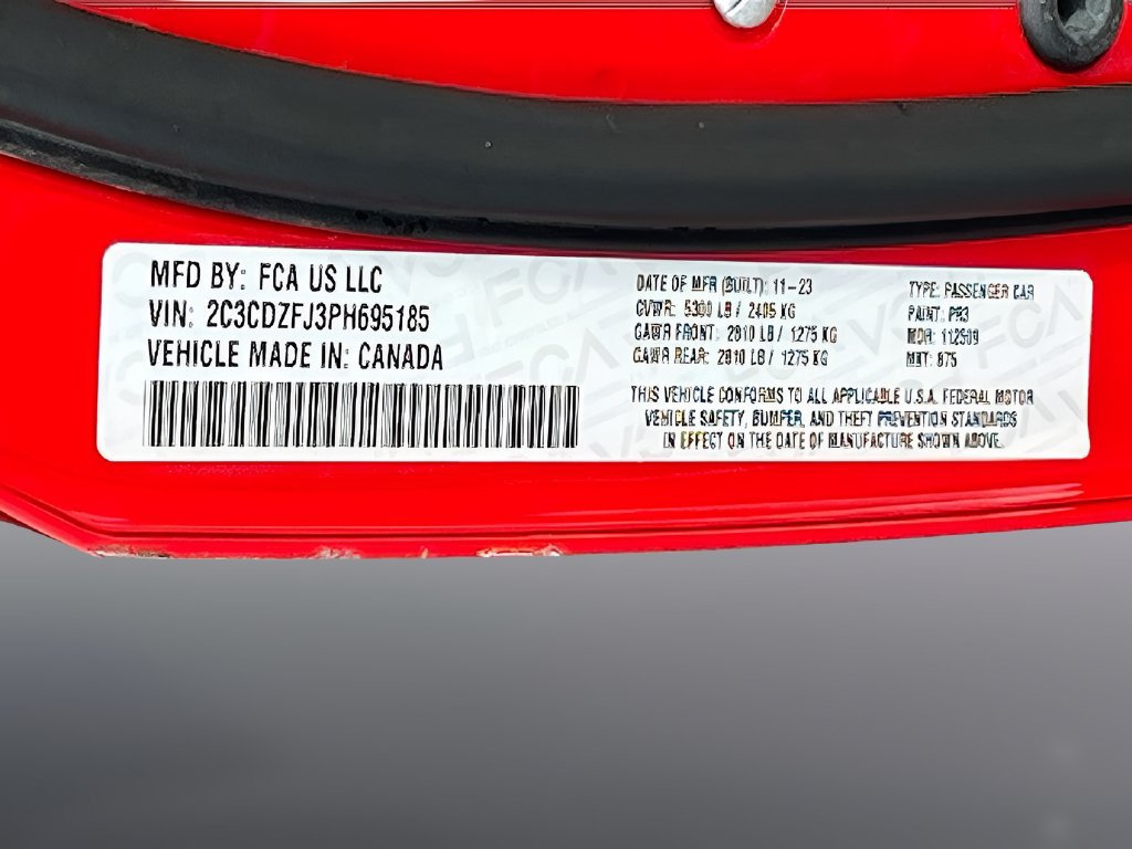 Used 2023 Dodge Challenger R/T Scat Pack RWD image 31
