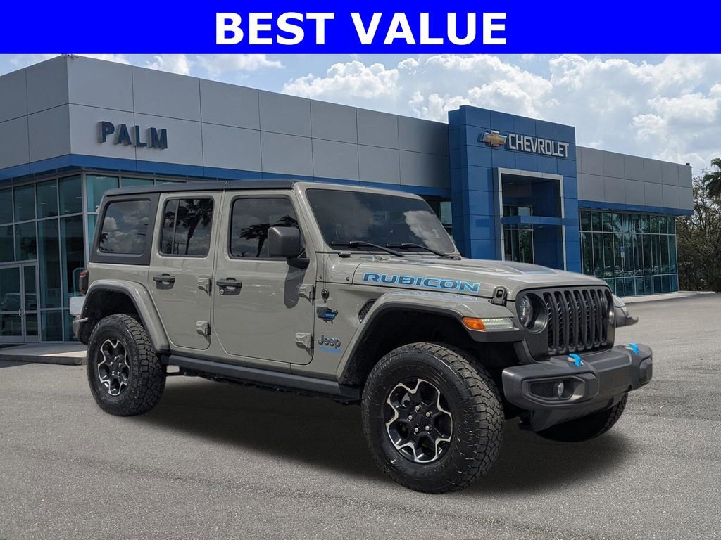 Used 2022 Jeep Wrangler Unlimited Rubicon 4xe w/ Cold Weather Group