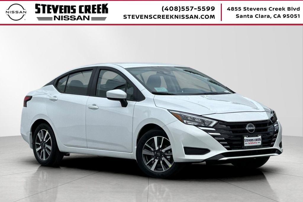 New 2025 Nissan Versa SV w/ Trunk Package image 1