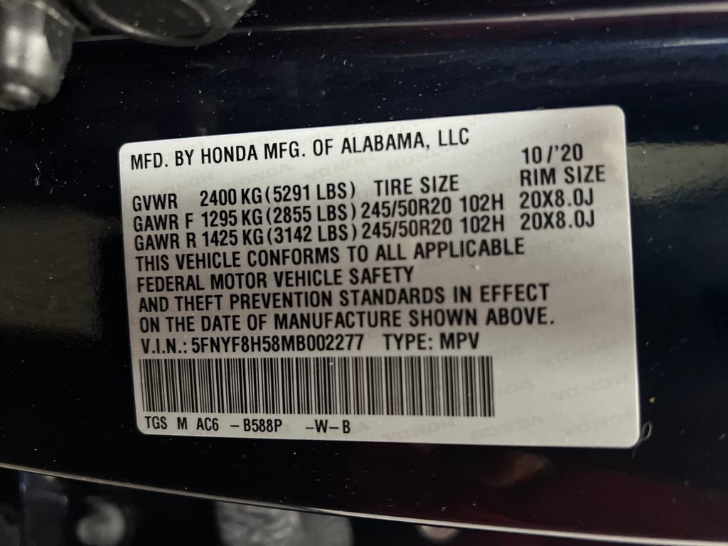 Used 2021 Honda Passport EX-L image 33