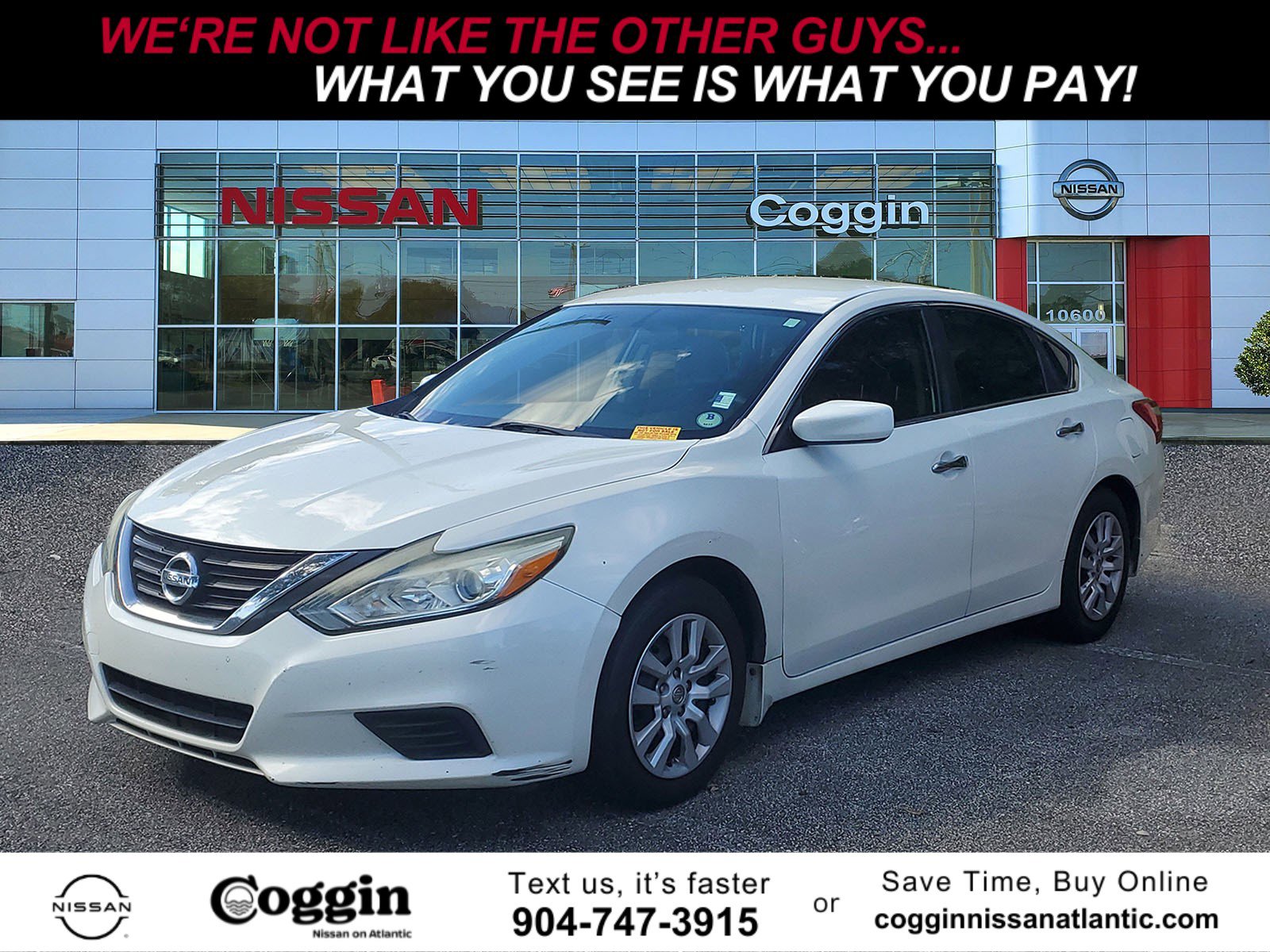 Used 2016 Nissan Altima 2.5 S w/ Power Driver Seat Package