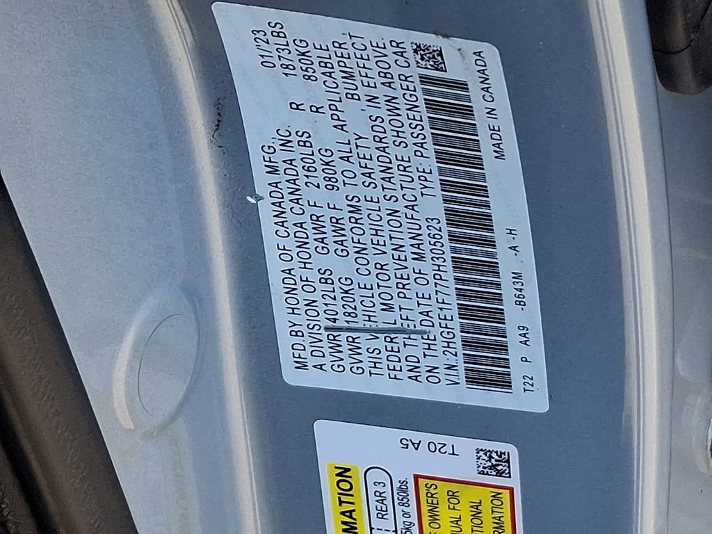 Used 2023 Honda Civic EX image 28