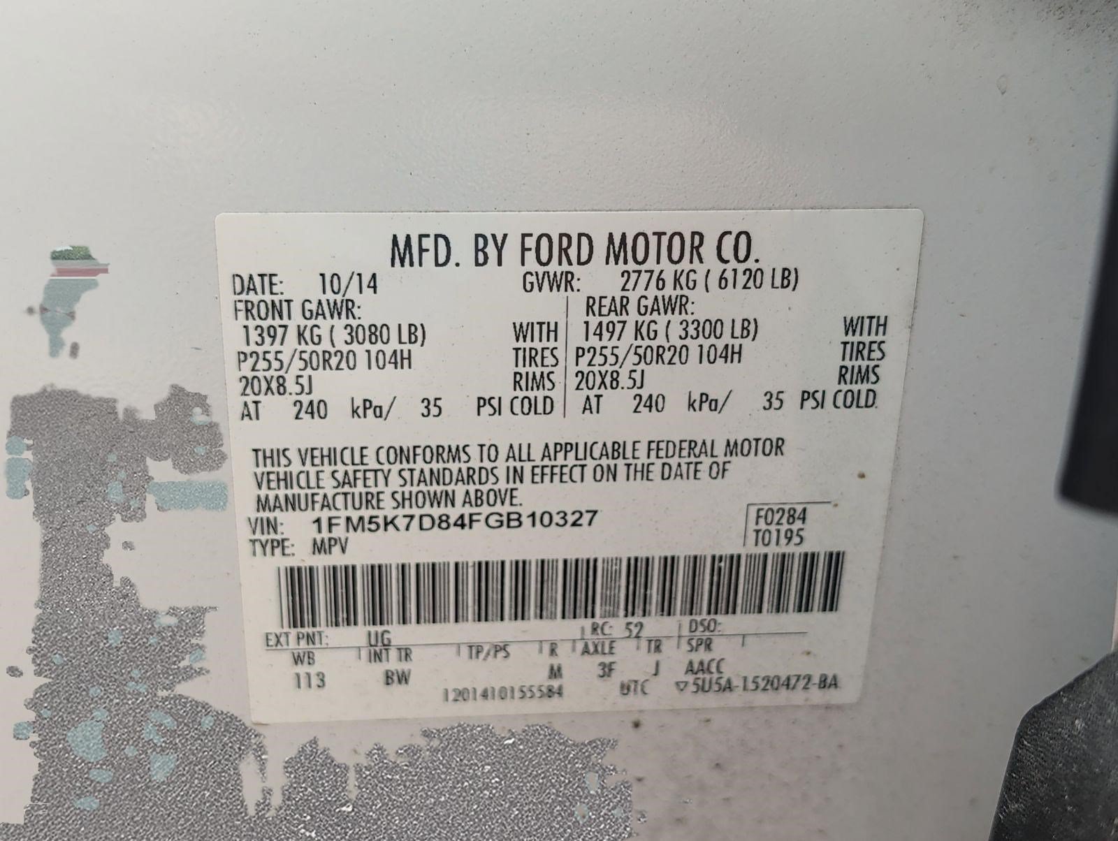 Used 2015 Ford Explorer XLT w/ Equipment Group 202A FWD image 29