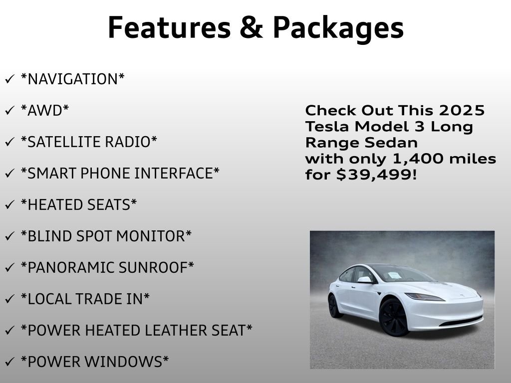 Used 2025 Tesla Model 3 Long Range image 4