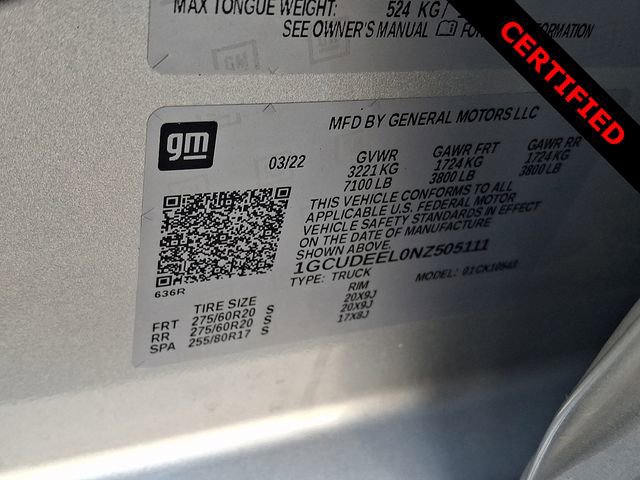 Used 2022 Chevrolet Silverado 1500 RST w/ Convenience Package II image 30