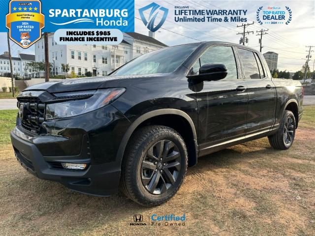 Certified 2024 Honda Ridgeline Sport