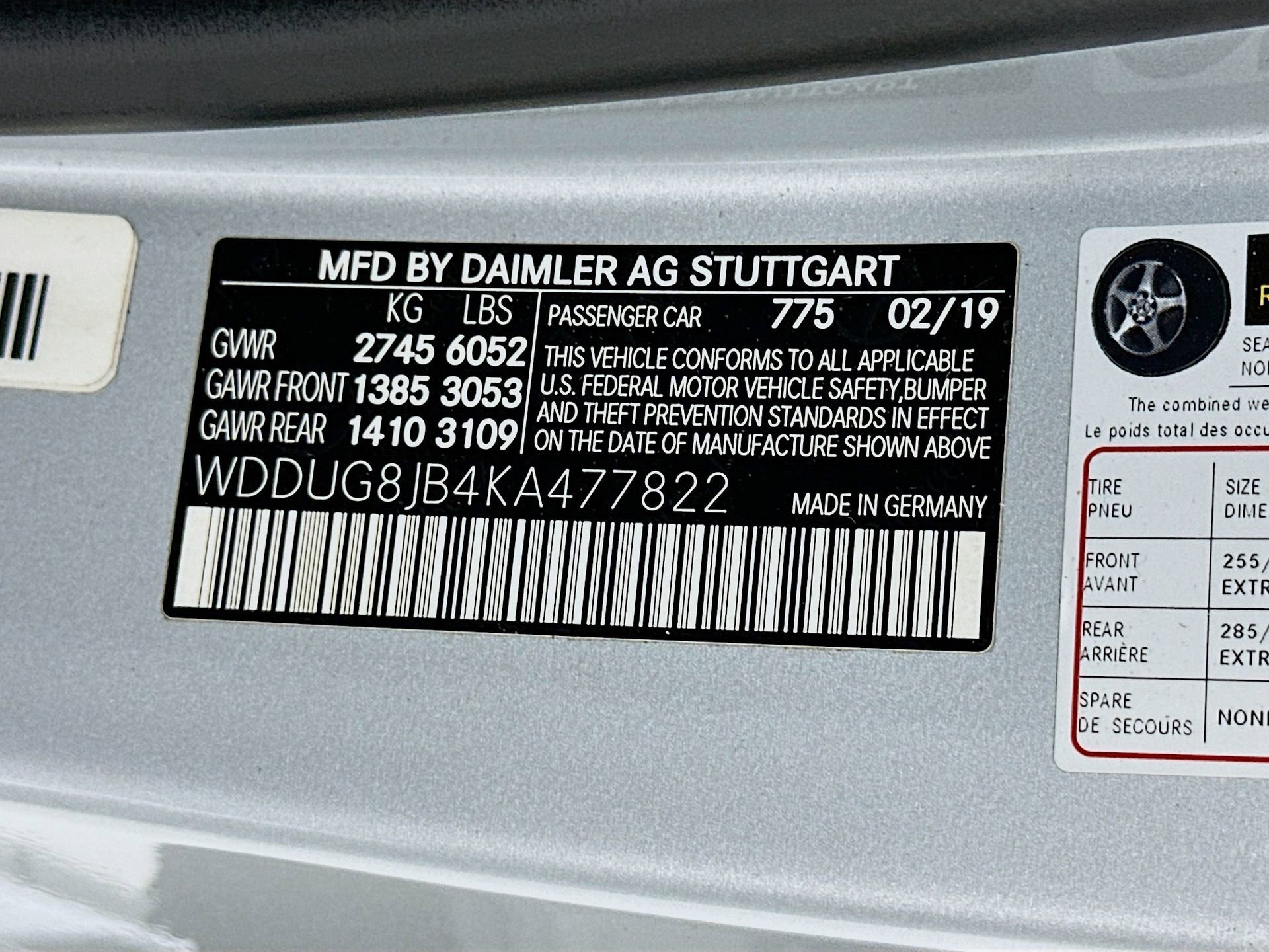 Used 2019 Mercedes-Benz S 63 AMG S 4MATIC Sedan image 34