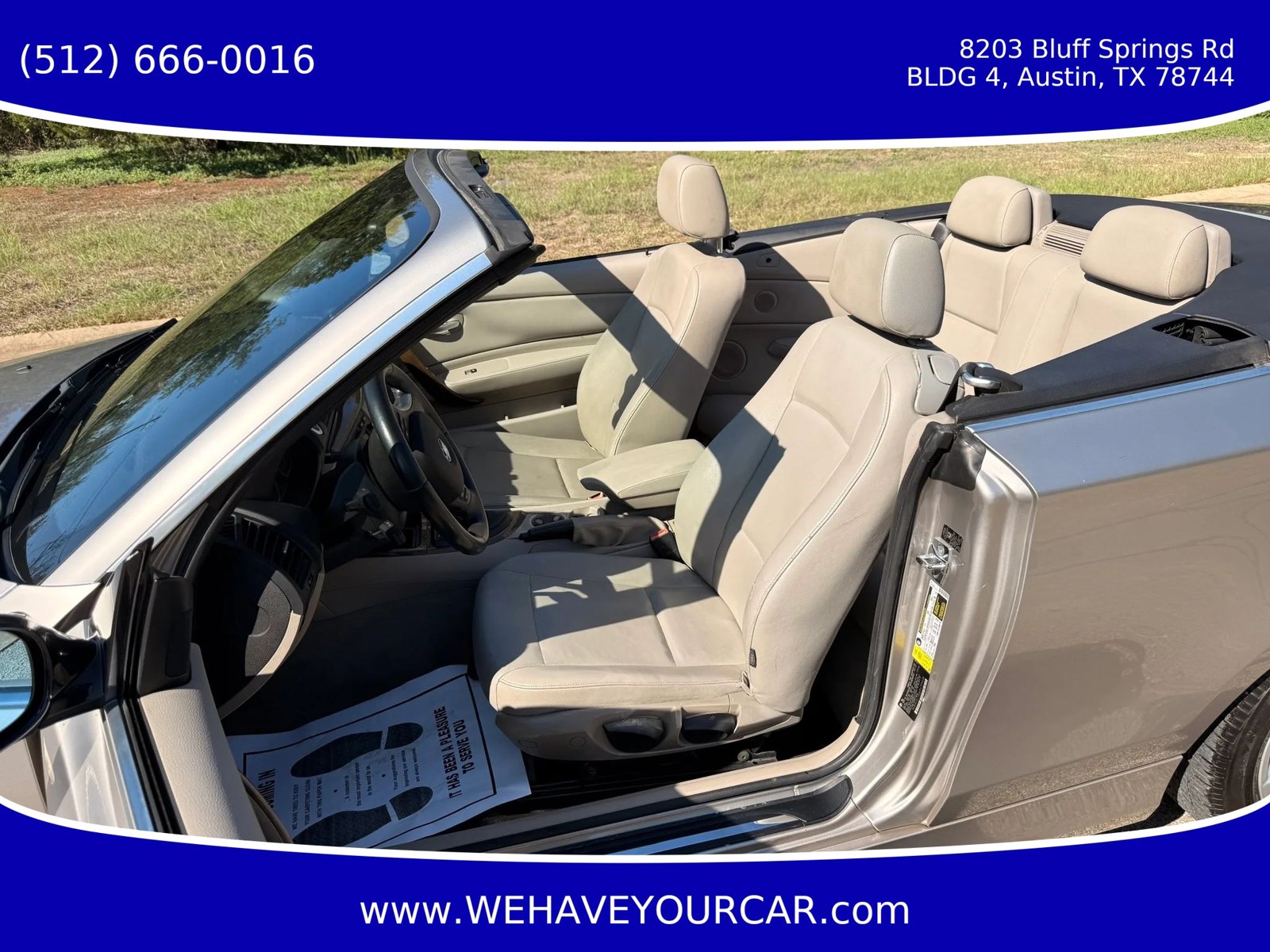 Used 2009 BMW 128i Convertible RWD image 16