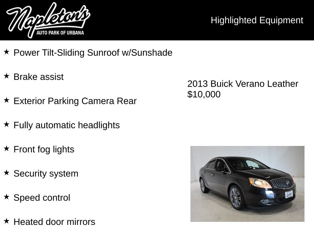 Used 2013 Buick Verano Leather FWD image 16