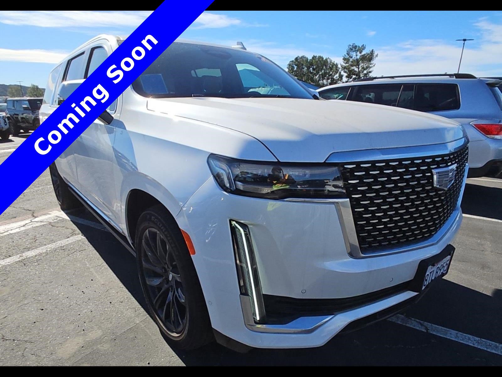 Used 2021 Cadillac Escalade ESV Premium Luxury w/ Driver Assist Tech Package image 1