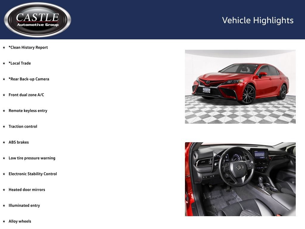 Used 2023 Toyota Camry SE FWD image 4
