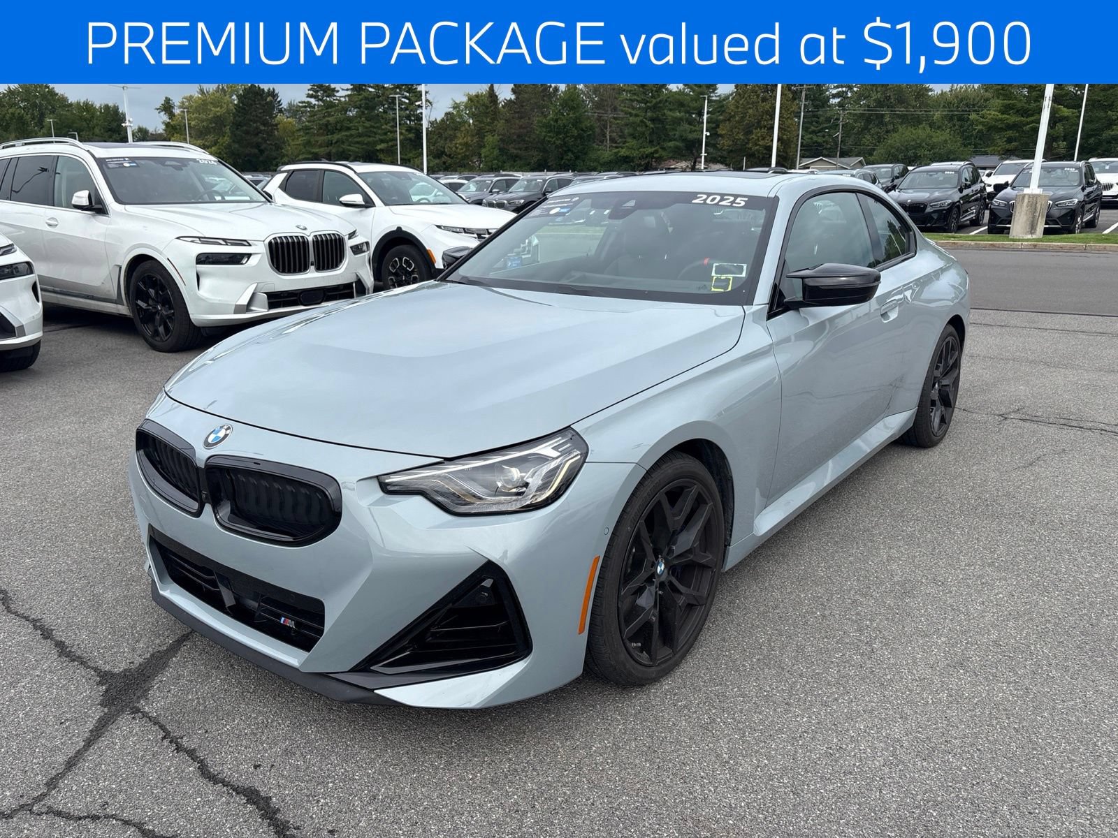 Certified 2025 BMW M240i xDrive Coupe w/ Premium Package AWD/4WD image 2