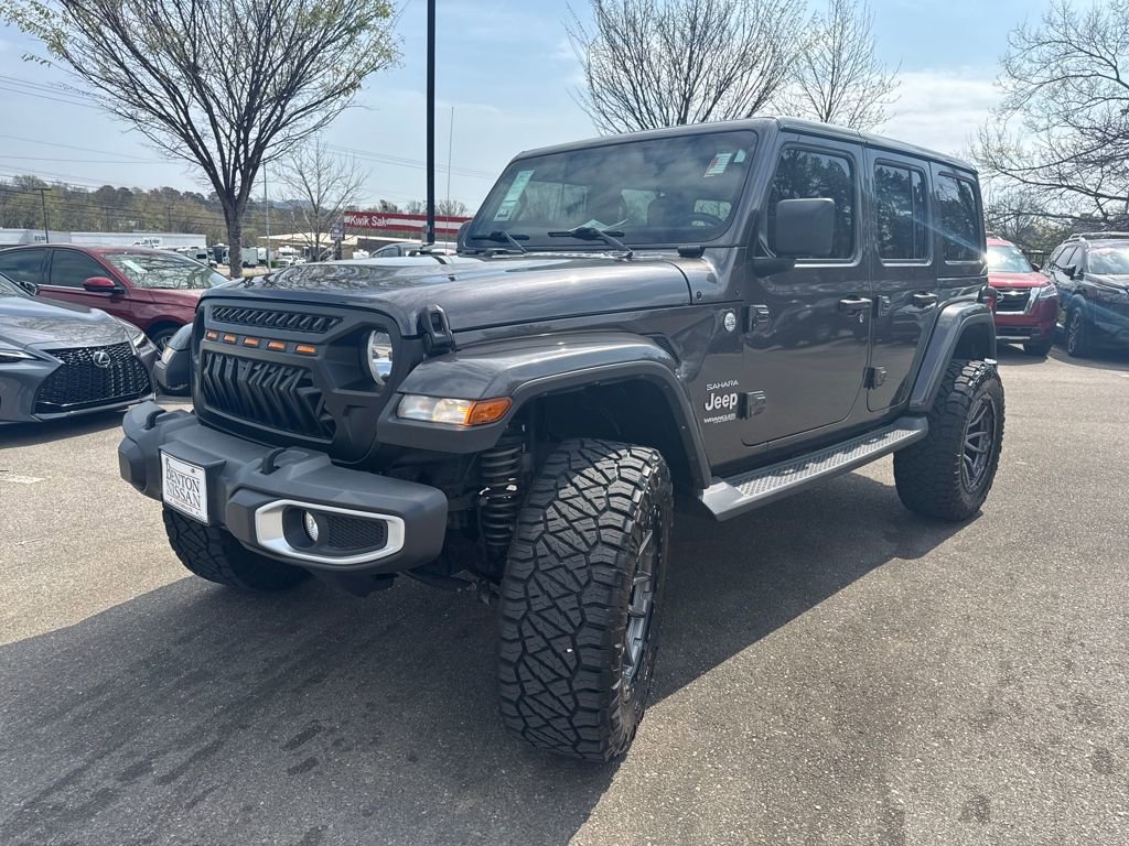Used 2021 Jeep Wrangler Unlimited Sahara w/ Uconnect 4C Nav & Sound Group image 3