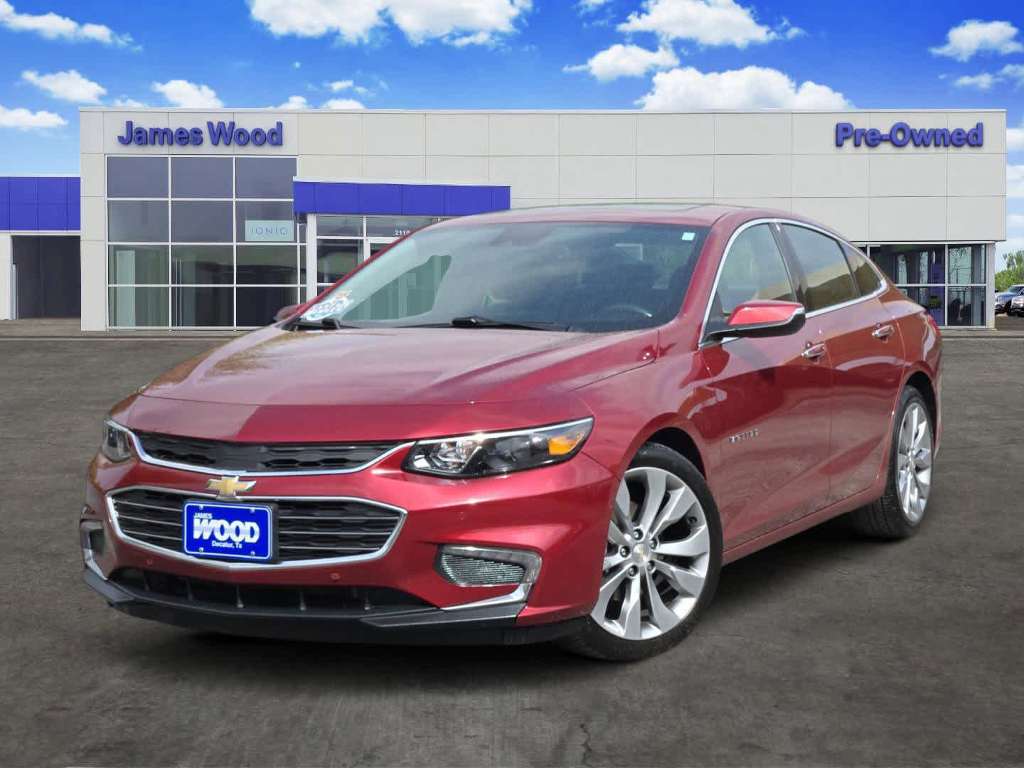 Used 2018 Chevrolet Malibu Premier w/ Premier Sun and Wheel Package