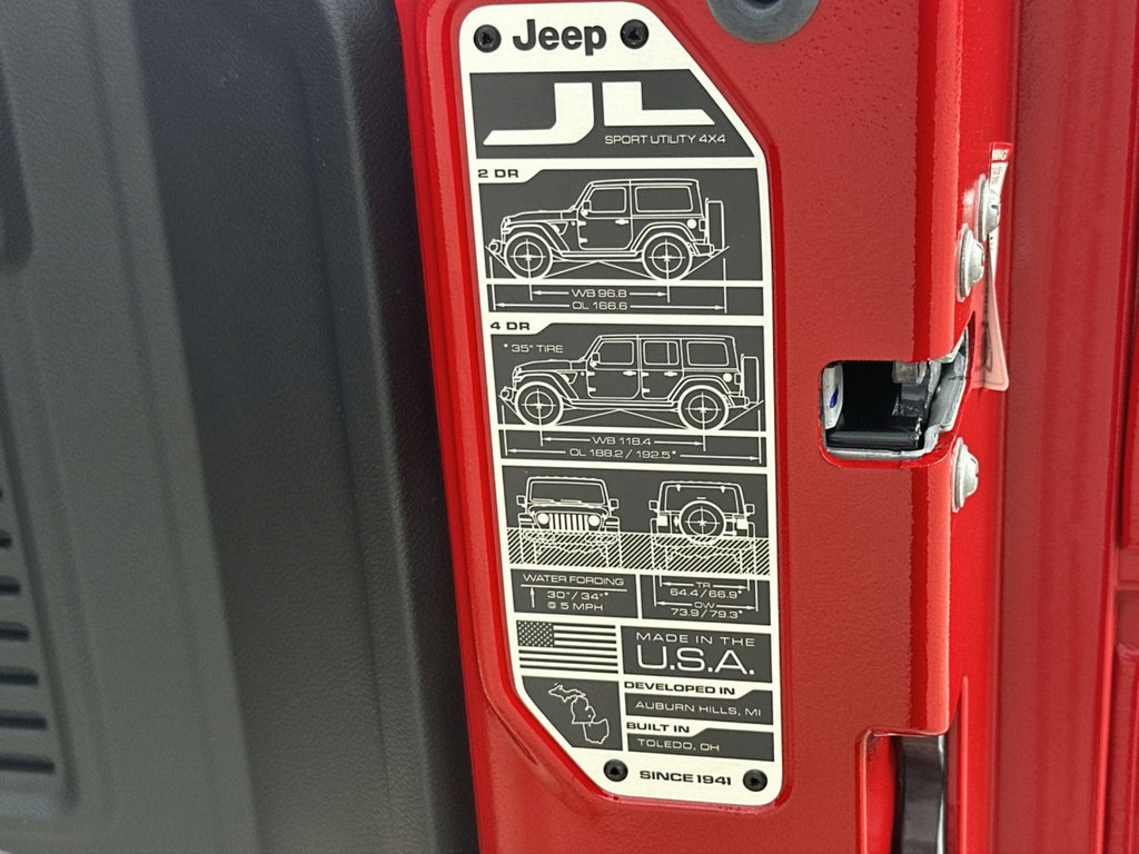 New 2026 Jeep Wrangler Unlimited Sport AWD/4WD image 43