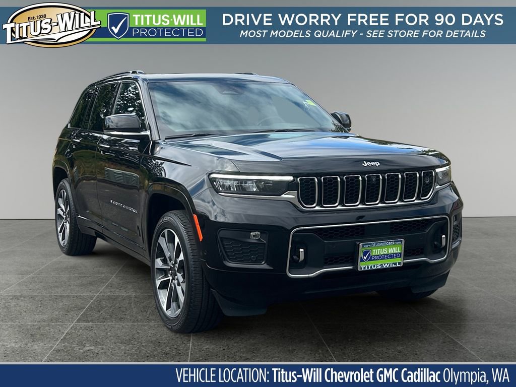 Used 2022 Jeep Grand Cherokee Overland w/ Adv Protech Group III video 1