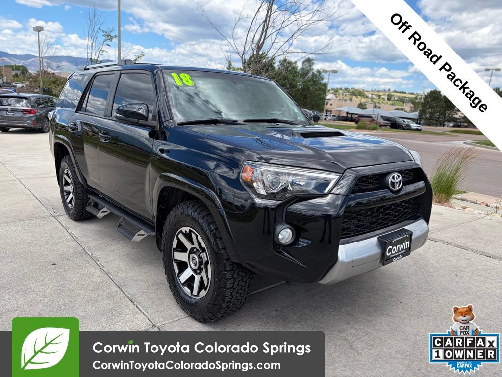 Used 2018 Toyota 4Runner TRD Off-Road Premium