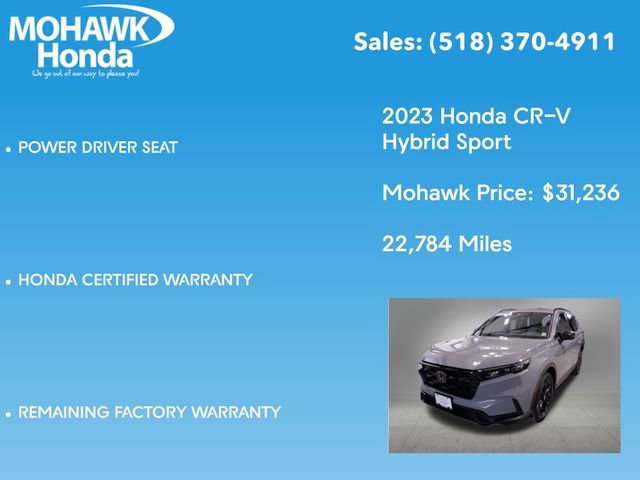 Certified 2023 Honda CR-V Sport image 16