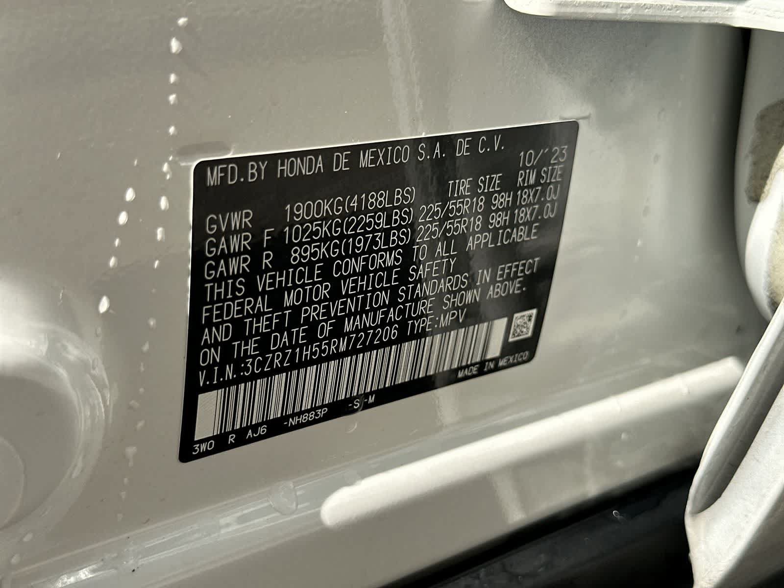 Used 2024 Honda HR-V Sport image 23