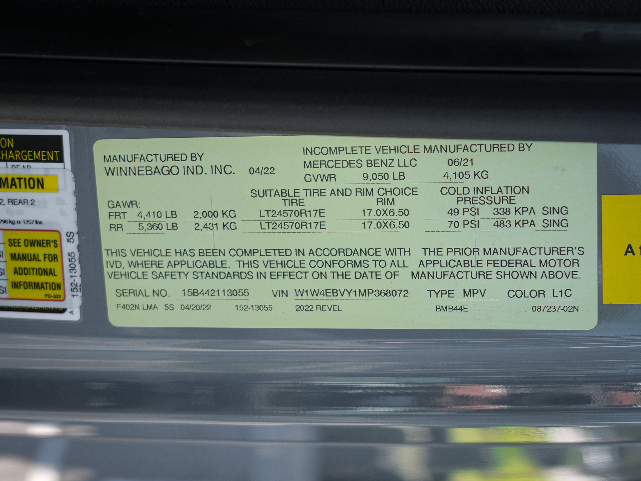 Used 2021 Mercedes-Benz Sprinter 2500 w/ Parking Package image 45