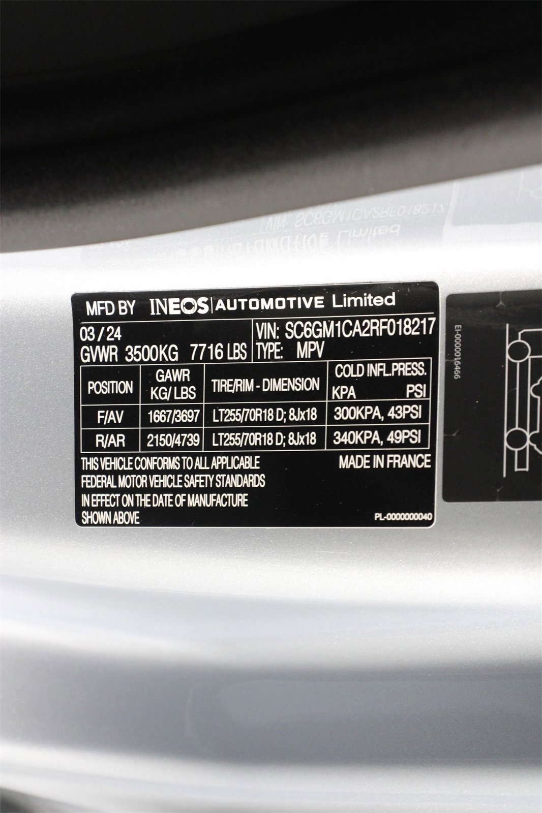 Used 2024 INEOS Grenadier Fieldmaster Edition image 16