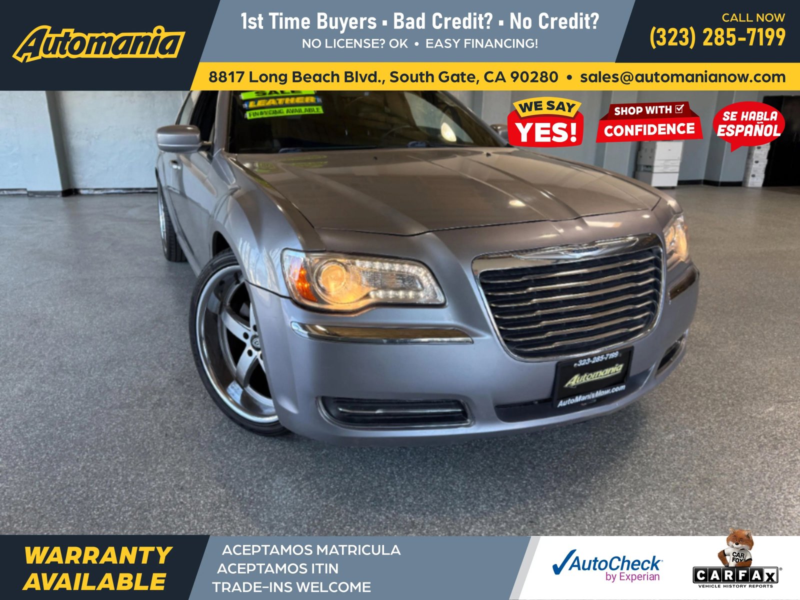 Used 2013 Chrysler 300 RWD image 1