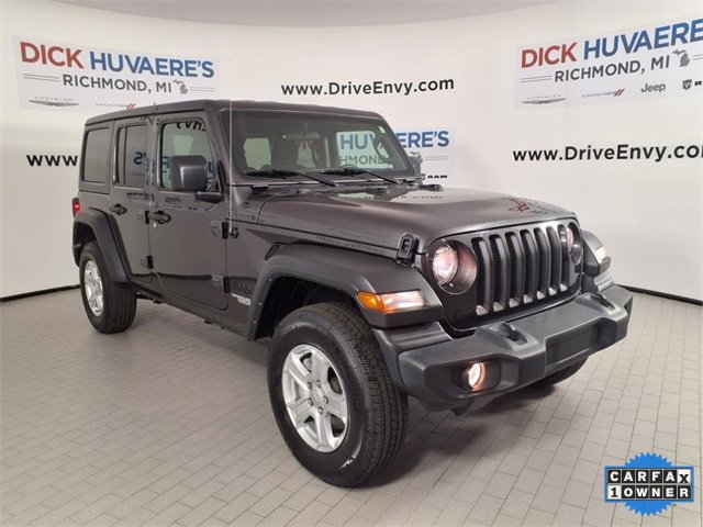 Used 2021 Jeep Wrangler Unlimited Sport image 3