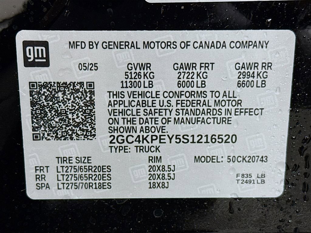 New 2025 Chevrolet Silverado 2500 LTZ w/ LTZ Convenience Package image 32