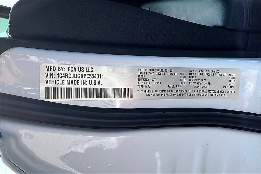 Used 2023 Dodge Durango GT AWD/4WD image 16