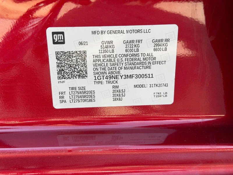 Used 2021 GMC Sierra 2500 SLT w/ Gooseneck/5TH Wheel Package image 26