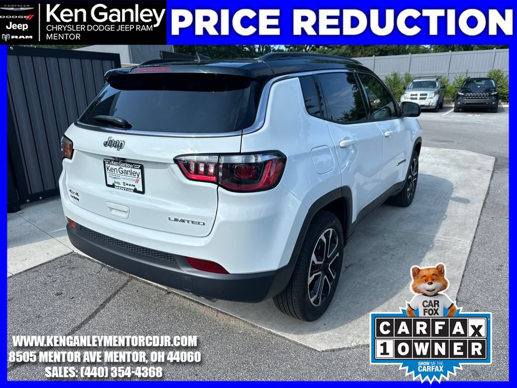 Certified 2022 Jeep Compass Limited AWD/4WD image 10