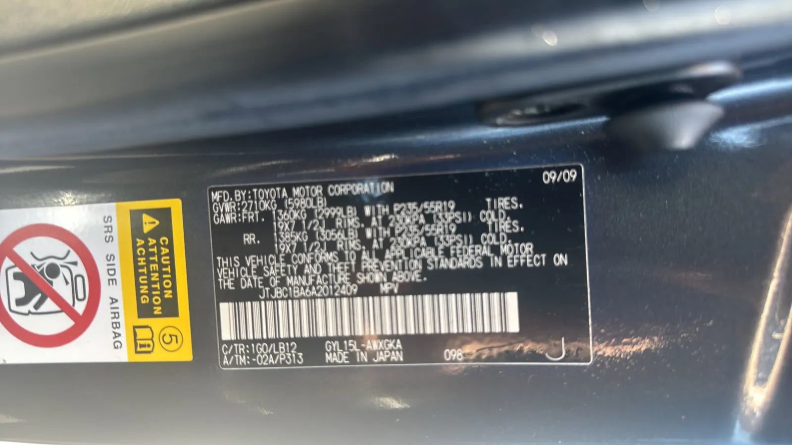 Used 2010 Lexus RX 450h AWD image 27