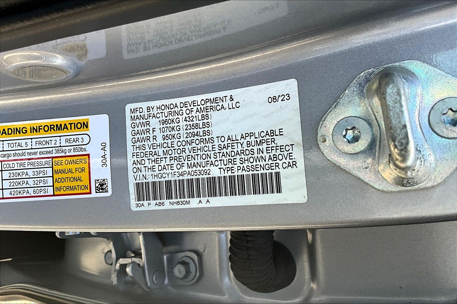Used 2023 Honda Accord EX image 34
