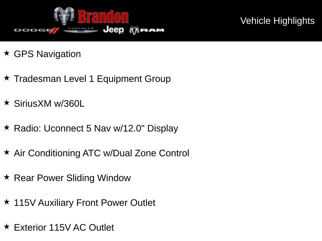 New 2025 RAM 3500 Tradesman image 3