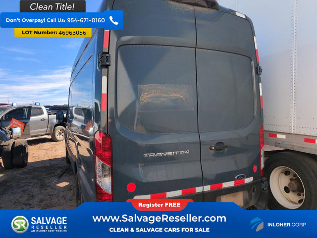 Used 2020 Ford Transit 250 148 High Roof Extended RWD image 3