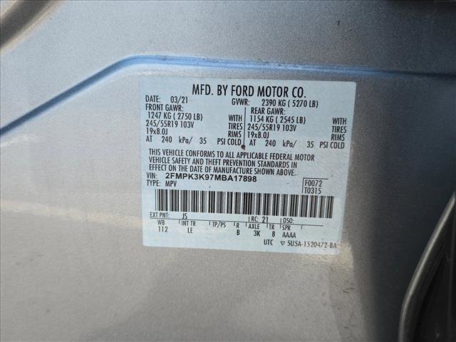 Used 2021 Ford Edge Titanium FWD image 26