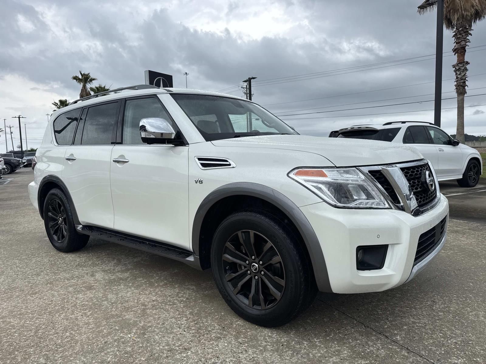 Used 2017 Nissan Armada Platinum w/ Captain Seat Package RWD image 3