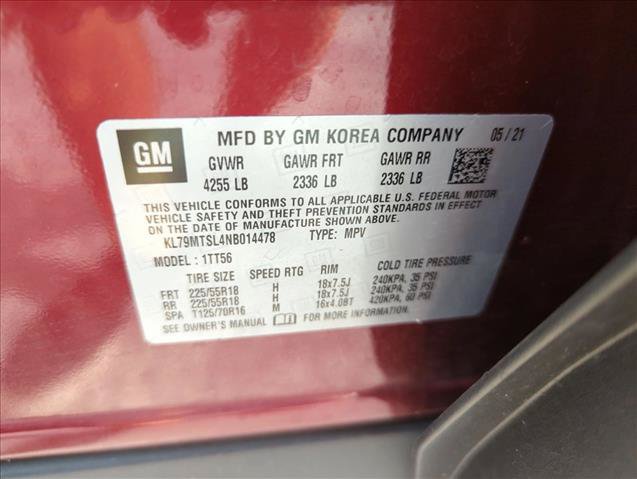 Used 2022 Chevrolet TrailBlazer RS w/ Convenience Package FWD image 24