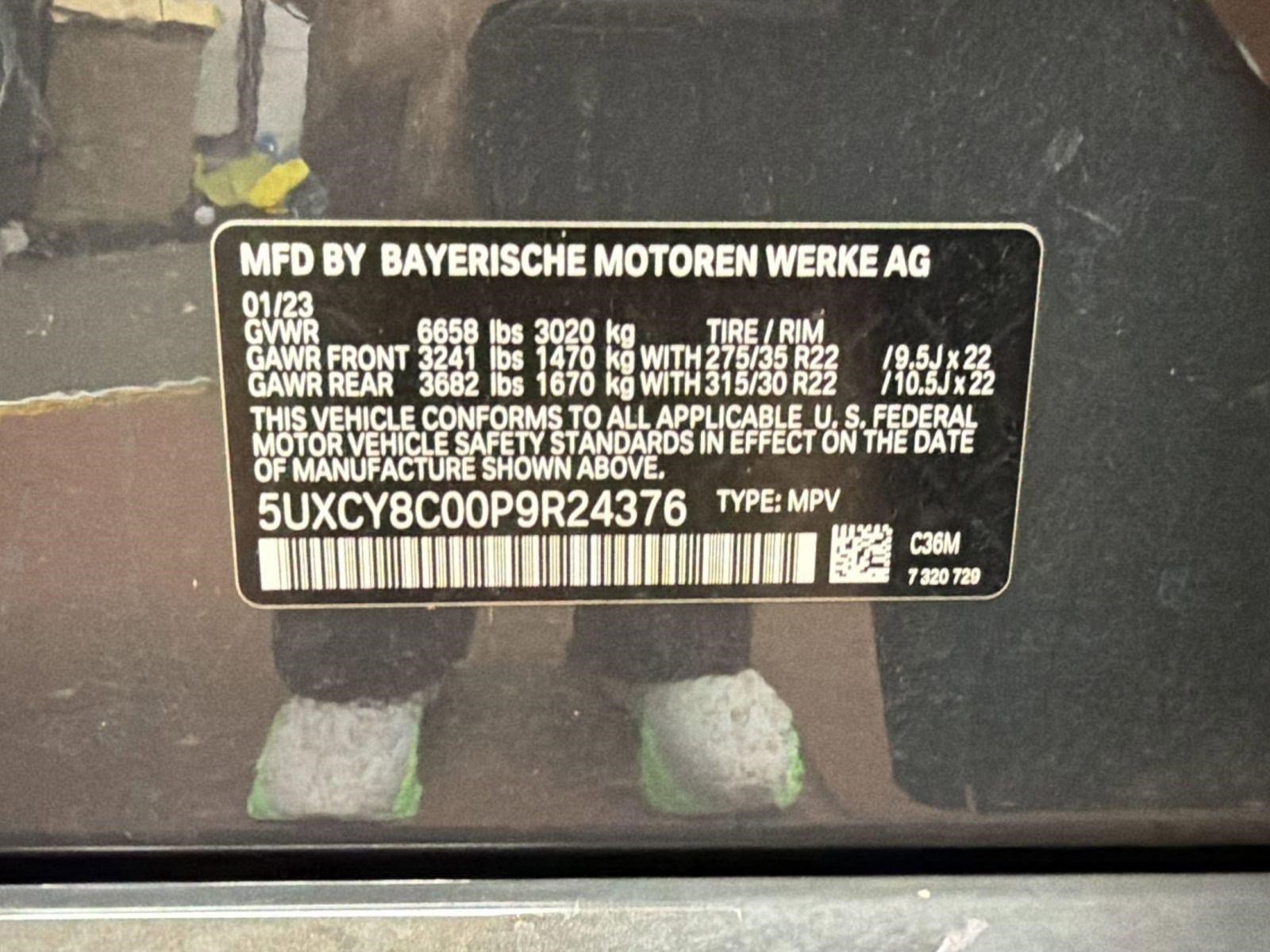 Certified 2023 BMW X6 M50i AWD/4WD image 18