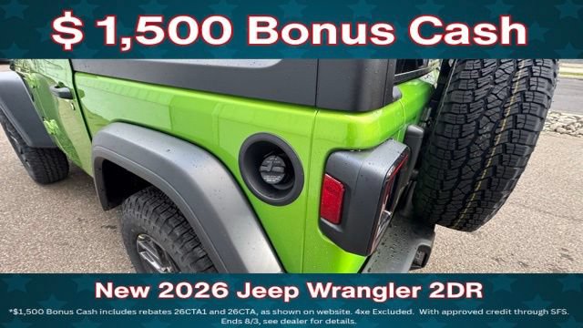 New 2026 Jeep Wrangler Sport AWD/4WD image 29