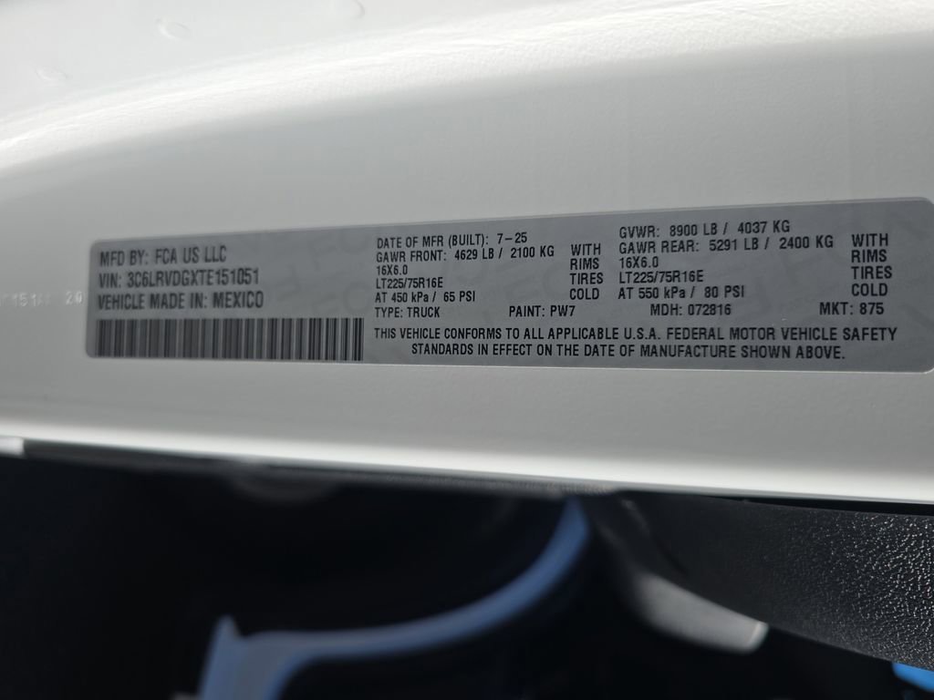 New 2026 RAM ProMaster 2500 w/ Convenience Group FWD image 34