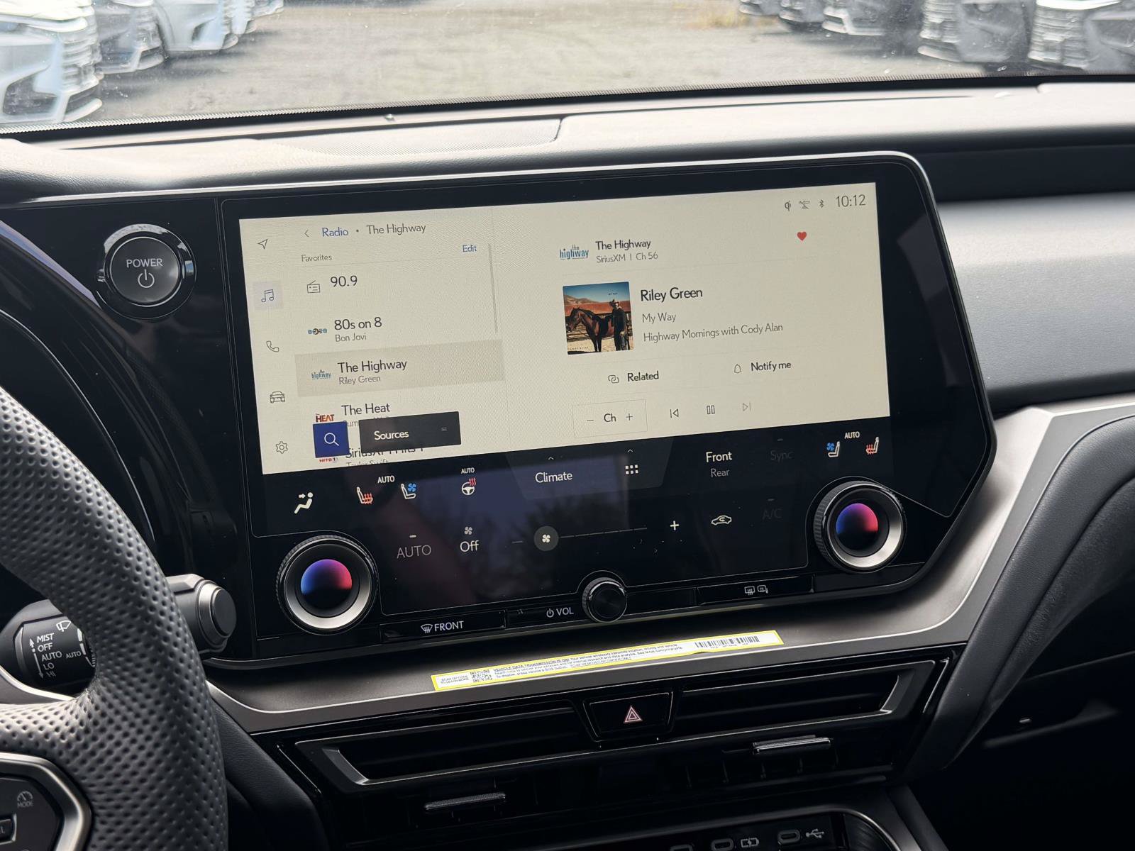 New 2026 Lexus TX 500h AWD w/ Technology Package image 10