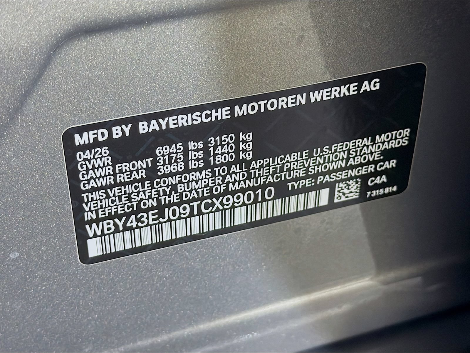 New 2026 BMW i7 xDrive60 w/ M Sport Package RWD image 34