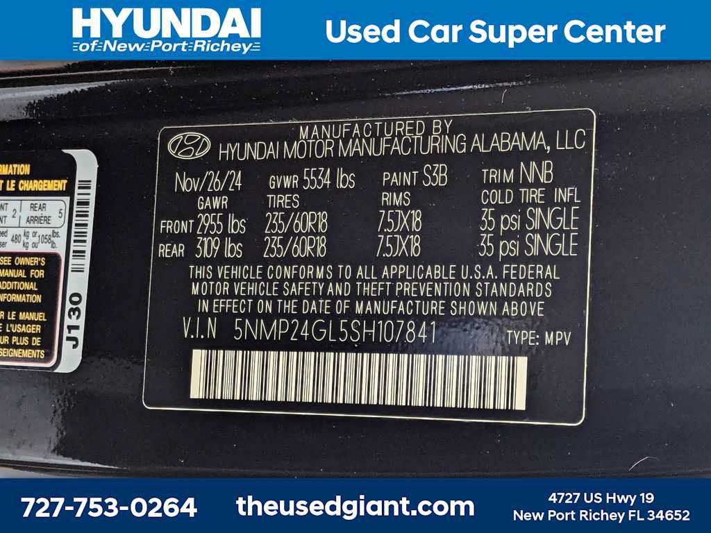 Used 2025 Hyundai Santa Fe SEL w/ Tow & Go Package FWD image 42
