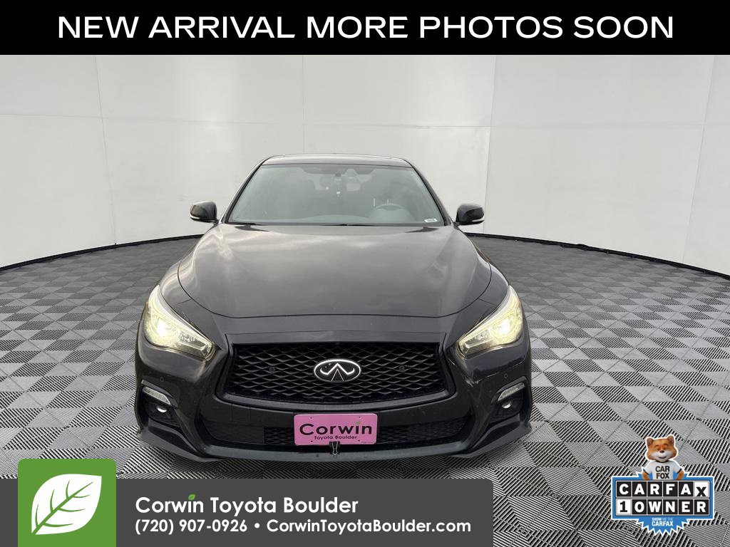 Used 2024 INFINITI Q50 Red Sport 400 w/ Black Opal Edition AWD/4WD image 2