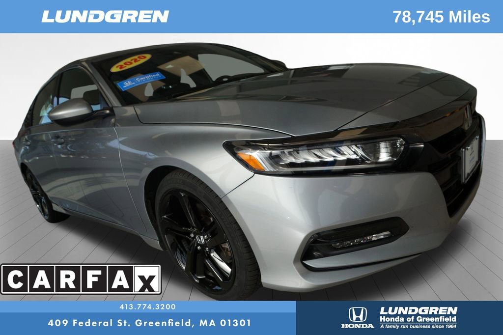 Certified 2020 Honda Accord Sport