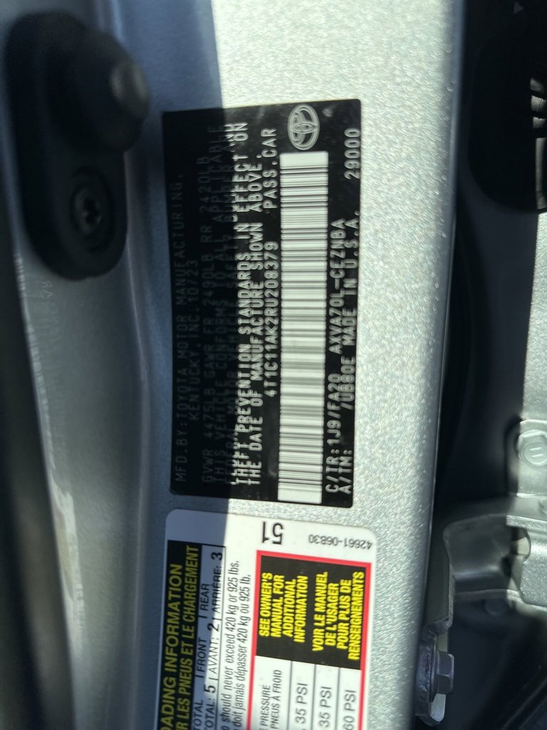 Used 2024 Toyota Camry LE image 37